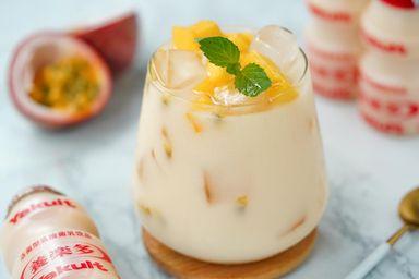 🍺 Yakult Passionfruit Drink 金桔百香果优格乳酸