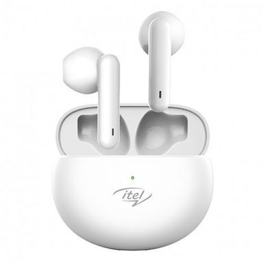 Itel T1 Neo Earbuds écouteurs sans fil Bluetooth (Blanc)