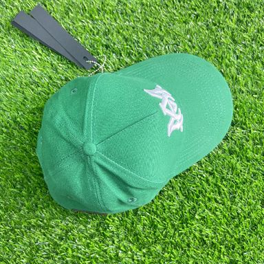 AMIRI CURVED PEAK GREEN LOGO