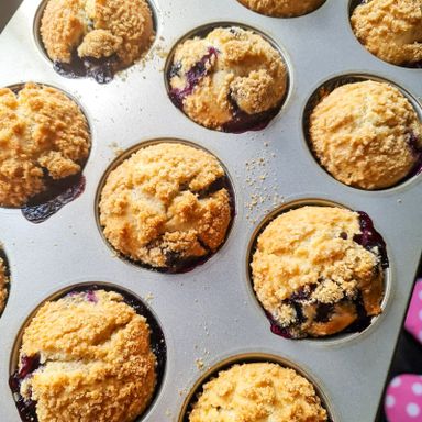 Blueberry Streusel Muffins - Box of 6