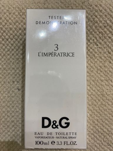Dolce & Gabbana 3 L’impétrice tester 