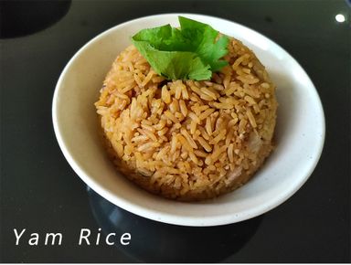 Yam Rice 芋头饭