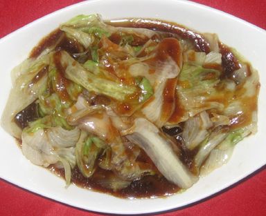 Lettuce with Oyster Sauce 蚝油生菜