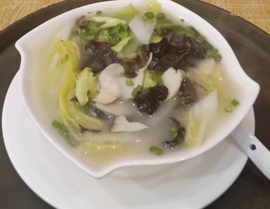Mix Veg Noodles Soup  杂菜面汤