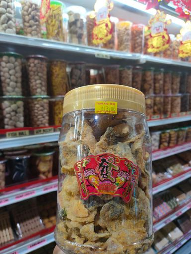 Salted Egg Fish Skins