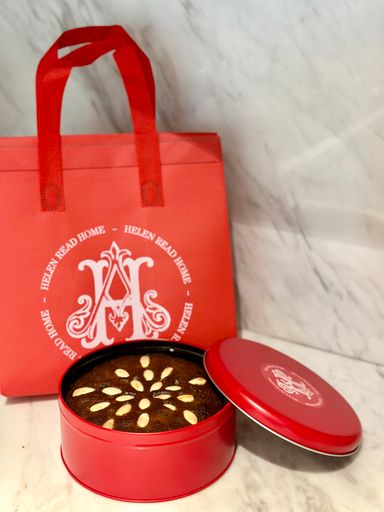 Traditional English Fruitcake (Dundee Cake)