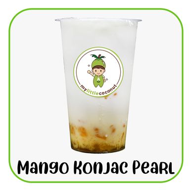 Coconut Milkshake - Mango Konjac Pearl