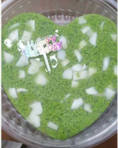 Pandan Coconut Agar-Agar
