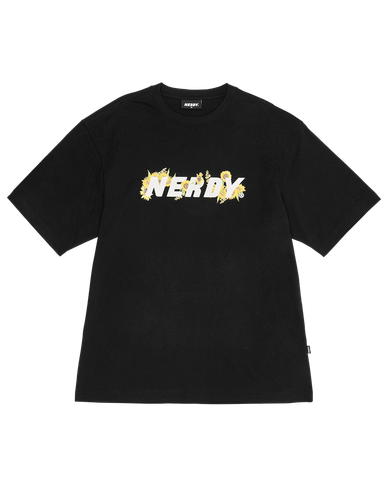Nerdy DNA Flower - Black