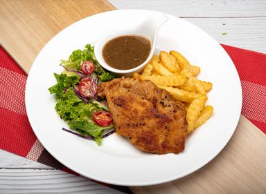 黑椒香煎 Black Pepper Sauce with Chicken / Pork Chop