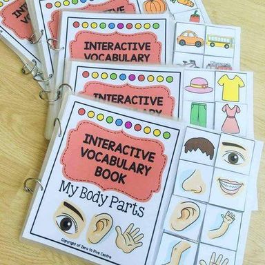 Interactive Vocabulary Books Volume 1