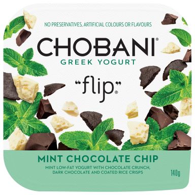 CHOBANI FLIP 140G CUP MINT CHOCOLATE CHIP (CHB-CCC-FLIP140G832S)