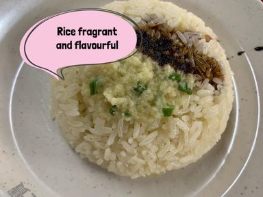 Fragrance and flavourful rice （米饭）