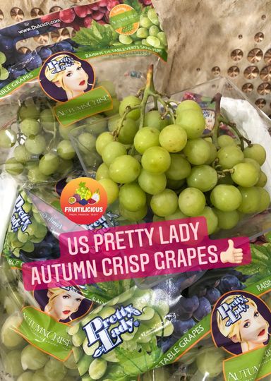 US PRETTY LADY AUTUMN CRISP GRAPES