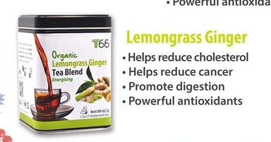 Lemongrass Ginger - Helps Reduce Cholesterol