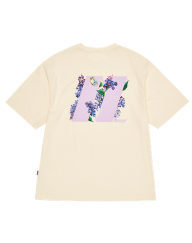 Nerdy Big N Flower - Cream