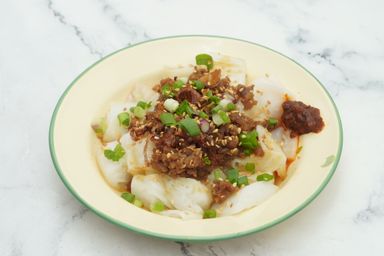 菜脯猪肠粉 Cai Po w/ Chee Cheong Fan