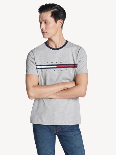 TH Grey Flag Logo T-Shirt