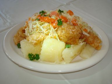 Vigorón from Nicaragua