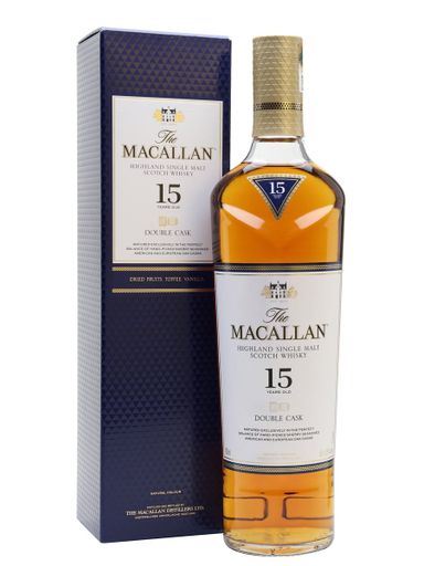 The Macallan 15 Year Old Double Cask ABV : 43% | VOLUME : 700ML
