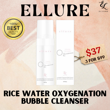 Ellure Tomato Rice Water O₂ Bubble Cleanser 