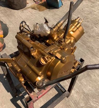 SAMURAI Engine Part Spray (#EP41* BRONZE/ #EP876* MAGNESIUM) 🏍️Cat Motor 400ml