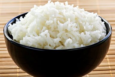 Steamed Chinese Rice   米饭  ( Small  or  Medium)