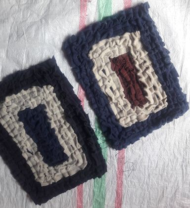 Cloth Carpet  size13"x18"