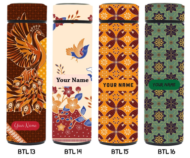  Tumbler Print UV Motif Batik Indonesia (Rubber Coated, High Quality)