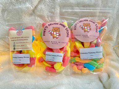 Gummy Yummy Worms