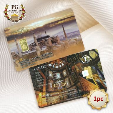 Masjidil Hagia Sophia (1g) 24K