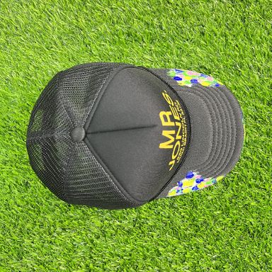 GD CURVE PEAK MR JONES HAND PAINT BLACK
