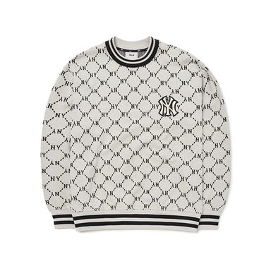 Dia MONOGRAM Jaquard Overfit Sweatshirts NEW YORK YANKEES - C41