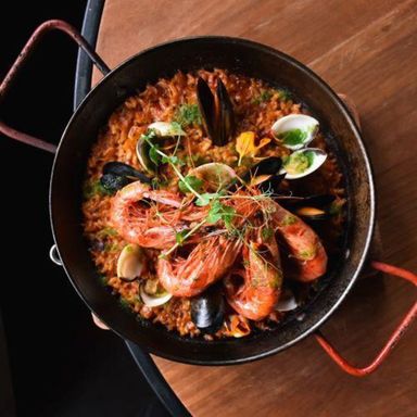 Paella De Marisco (Served without pan)