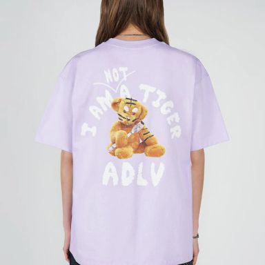 ADLV Tiger teddy bear ( PURPLE)