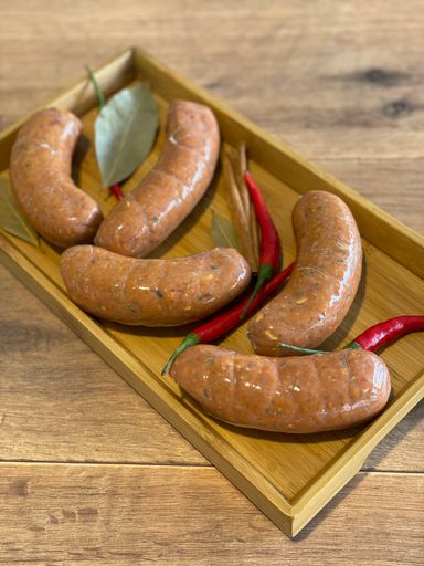 Chorizo Fish Sausages