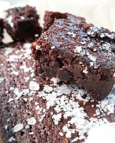 Belgian Chocolate Sea Salt Slab 2kg