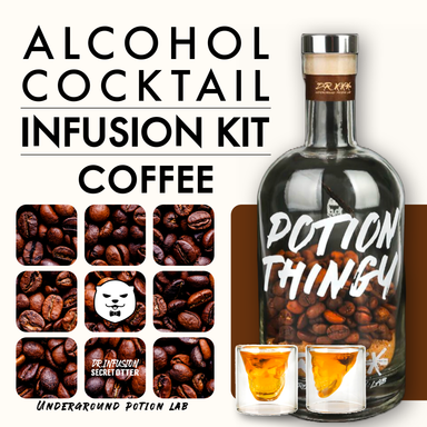 Dr.XXX Alcohol Dessert Cocktail Infusion Kit – Coffee