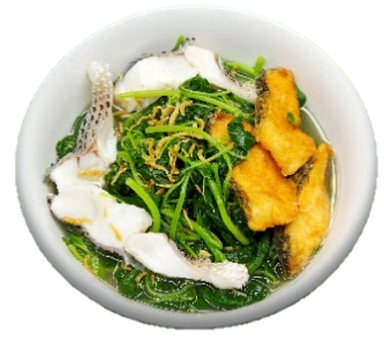 SBB Baby Spinach with Haruan Fish