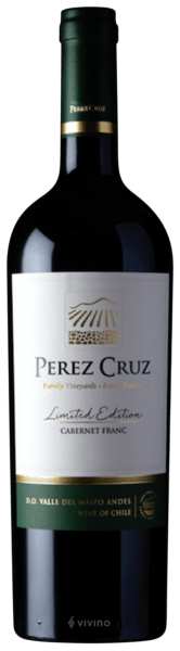 Perez Cruz Reserva Limited Edition Cabernet Franc (Maipo Valley, Chile)