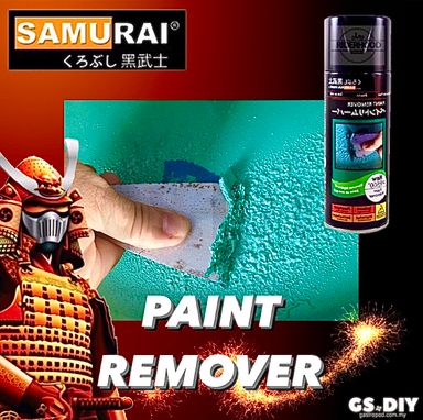 SAMURAI Spray PR500 Paint Remover💯 Aerosol Motor Spray Penghilang Calar & Penanggal Cat 除漆喷雾剂