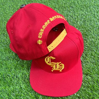 CH BASEBALL CAP RED