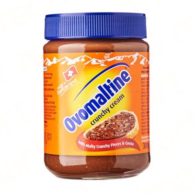 OVOMALTINE CRUNCHY CREAM GLASS JAR 380G (WAN-TTT-OVOM1783)