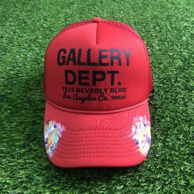GD CURVE PEAK HAND-PAINT RED