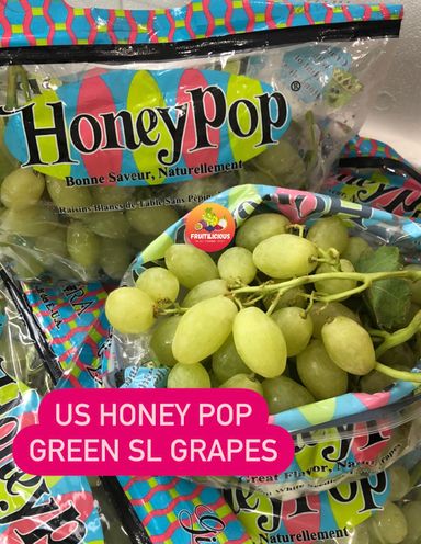 US HONEY POP GREEN SL GRAPES