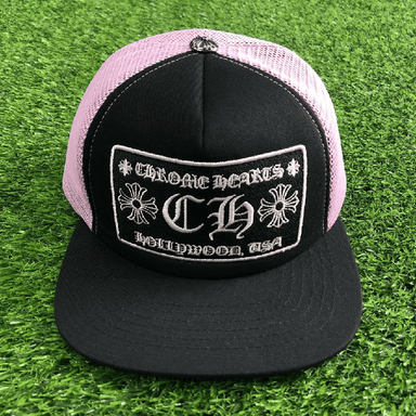CH FLAT PEAK PINK AND BLACK