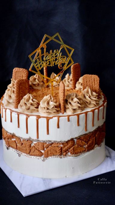 LOTUS BISCOFF CAKE