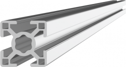 ALUMINIUM EXTRUSION / PROFILE - 30 X 30 - 12 BORE