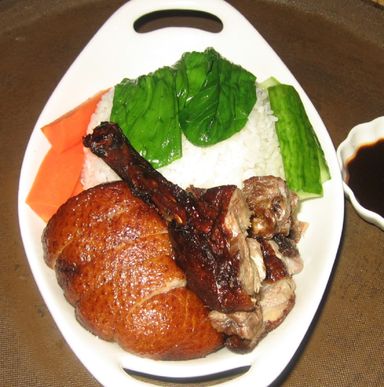 Roasted Duck with Rice  烧鸭饭