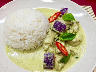 Thai Green Curry Pork/Chicken Rice